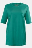 Ulla Popken T-shirt, relaxed, zijsplitten - Grote Maten