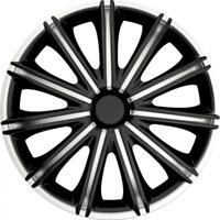 AutoStyle wieldoppen Nero 13 inch ABS zwart/zilver set van 4