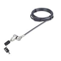 StarTech.com 3-in-1 Universeel Laptop Kabelslot, 2m Security Kabel met Master Key, Comp. met Noble Wedge®/Nano/K-Slot