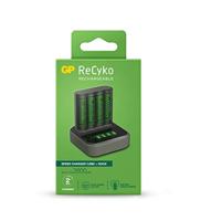 GP ReCyko Speed Charger M451 (USB) met laadstation D451 incl. 4x AA NiMH batterijen 2600mAh