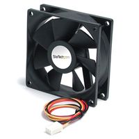 StarTech.com FAN6X25TX3H hardwarekoeling Computer behuizing Ventilator 6 cm Zwart 1 stuk(s) - thumbnail