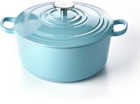 BK Braadpan Bourgogne - Aqua Blue - ø 24 cm / 4.2 liter - thumbnail