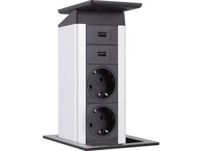 EVOline 106374 Inbouwstekkerdoos Randaarde stekker 1 stuk(s)