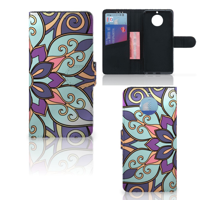 Moto G5S Hoesje Purple Flower