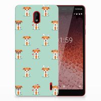 Nokia 1 Plus TPU Hoesje Pups