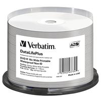 Verbatim 43734 DVD-R blanco 4,7 GB 50 st. spindel bedrukbaar