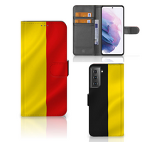 Samsung Galaxy S21 Plus Bookstyle Case Belgische Vlag - thumbnail