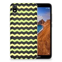 Xiaomi Redmi 7A TPU bumper Waves Yellow - thumbnail