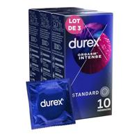 DUREX Orgasm'Intenses Condooms - verpakking van 3 (10 x 10 stuks)