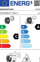 Bridgestone Lm-005 xl 225/65 R17 106H BRM2256517H005XL - thumbnail