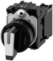 Siemens Sirius atc – keuzeschakelaar met korte wijzers, 1 NA, 1 schroef