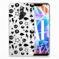 Silicone Back Case Huawei Mate 20 Lite Silver Punk