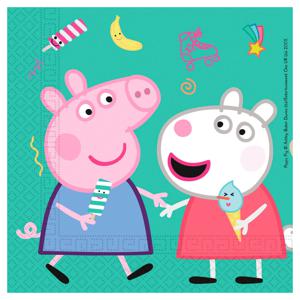 Peppa Pig Servetten Peppa Pig, 16st.