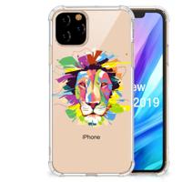 Apple iPhone 11 Pro Stevig Bumper Hoesje Lion Color
