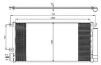 Condensor, airconditioning 350067