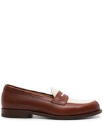 Scarosso mocassins Trinidad en cuir - Marron