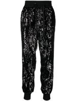 Dolce & Gabbana pantalon à sequins - Noir - thumbnail