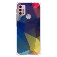 Motorola Moto G30 | G20 | G10 Shockproof Case Polygon Dark