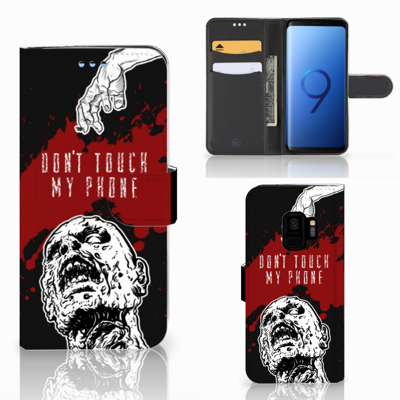 Samsung Galaxy S9 Portemonnee Hoesje Zombie Blood Samsung Galaxy S9 Portemonnee Hoesje Zombie Blood