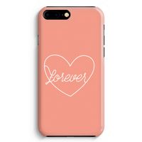 Forever heart: iPhone 8 Plus Volledig Geprint Hoesje