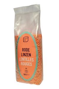 Rode linzen bio