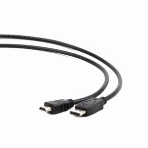 Gembird DisplayPort - HDMI, 1m HDMI A Zwart