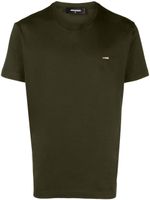 DSQUARED2 t-shirt en coton à plaque logo - Vert