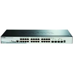 D-Link DGS-1510-28P netwerk-switch Managed L3 Gigabit Ethernet (10/100/1000) Power over Ethernet (PoE) Zwart