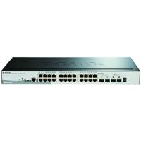 D-Link DGS-1510-28P netwerk-switch Managed L3 Gigabit Ethernet (10/100/1000) Power over Ethernet (PoE) Zwart - thumbnail