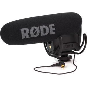 RODE Microphones VideoMic Pro Rycote Cameramicrofoon Zendmethode:Kabelgebonden Incl. windkap, Incl. kabel, Flitsschoenmontage Microfoon TRS (3.5 mm jackplug)