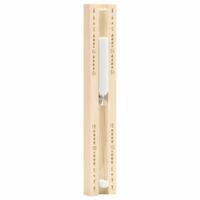 Saunazandloper 15 minuten massief grenenhout