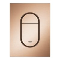 Grohe Bedieningsplaat Arena Cosmopolitan S DualFlush 3x17,2 cm Warm Sunset Geborsteld - thumbnail