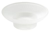 Haceka, Kosmos, badkameraccessoires, zeephouder, reserveonderdeel, glazen inzetstuk, 1119284, wit