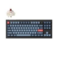 Keychron V3 Max Draadloos Mechanisch Toetsenbord TKL, 2,4 GHz/Bluetooth/USB-C 3-Mode RGB, QMK/VIA Programmeerbare Macro, Hot-Swap PBT Keycaps voor Mac Windows Gateron Jupiter Brown