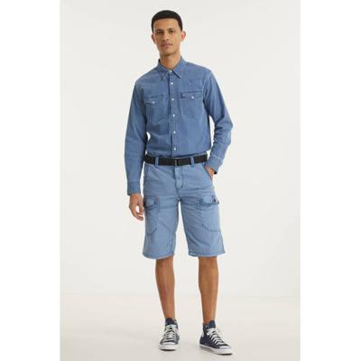 Cars regular fit cargo short Random grijsblauw