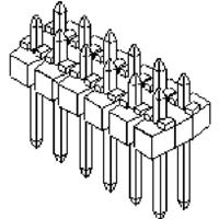 Molex Male header (standaard) Aantal rijen: 2 901310124 1 stuk(s) Tray