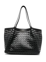 Serapian petit sac cabas Secret en cuir - Noir - thumbnail