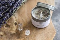 Edelsteen Geurkaars - Lavender - Bergkristal
