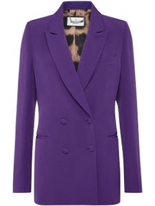 Philipp Plein blazer Cady à boutonnière croisée - Violet