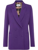 Philipp Plein blazer Cady à boutonnière croisée - Violet