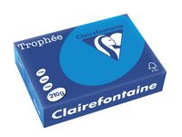 Clairefontaine Trophée Intens, gekleurd papier, A4, 210 g, 250 vel, turkoois - thumbnail