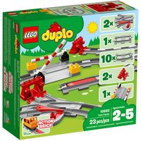 DUPLO - Treinrails Constructiespeelgoed - thumbnail