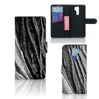 Book Style Case Xiaomi Redmi 9 Boomschors Grijs Book Style Case Xiaomi Redmi 9 Boomschors Grijs