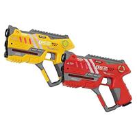Impulse Laser Gun Pistol Set jaune/rouge