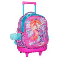 Nickelodeon trolley rugzak Winx Club meisjes 45 cm roze/blauw