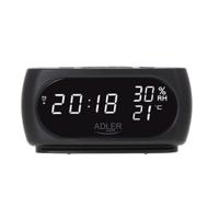 Adler AD 1186 LED klok met thermometer