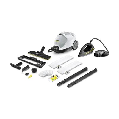 Kärcher SC 4 EasyFix PREMIUM IRON Cilinder-stoomreiniger 0,8 l 2000 W Zwart, Wit