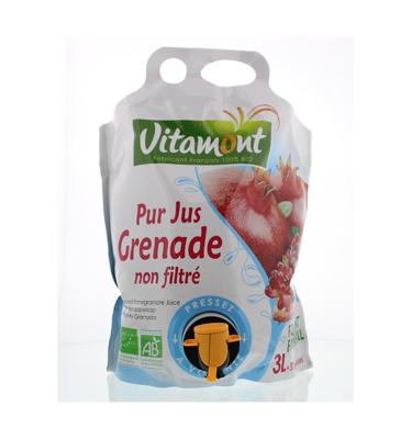 Puur granaatappelsap troebel bio