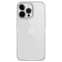 iPhone 15 Pro Max Nillkin Nature TPU Pro Hybride Hoesje - Doorzichtig