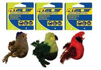 Petsport Kattenspeelgoed met veren Kitty Fully Wobbler Bruin